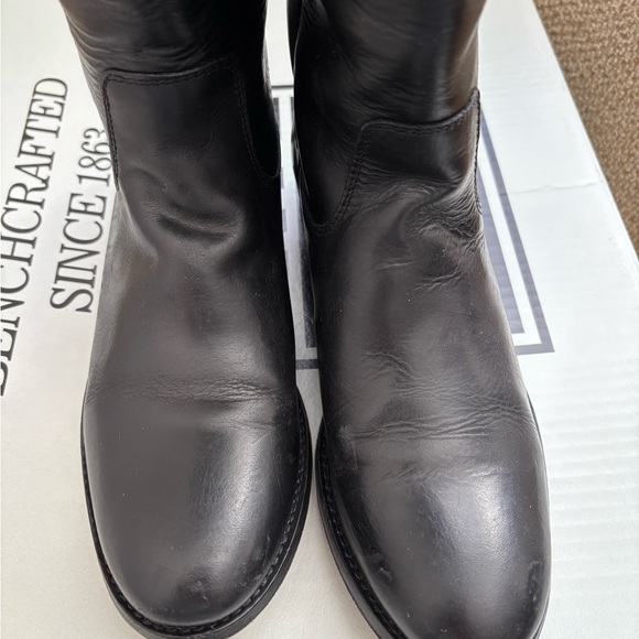 Frye Melissa Tall Riding Boot, Black Leather, Size 7.5 - Picture 4 of 10